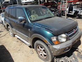 2001 MITSUBISHI MONTERO LIMITED GREEN 3.5 AT 4WD 203976